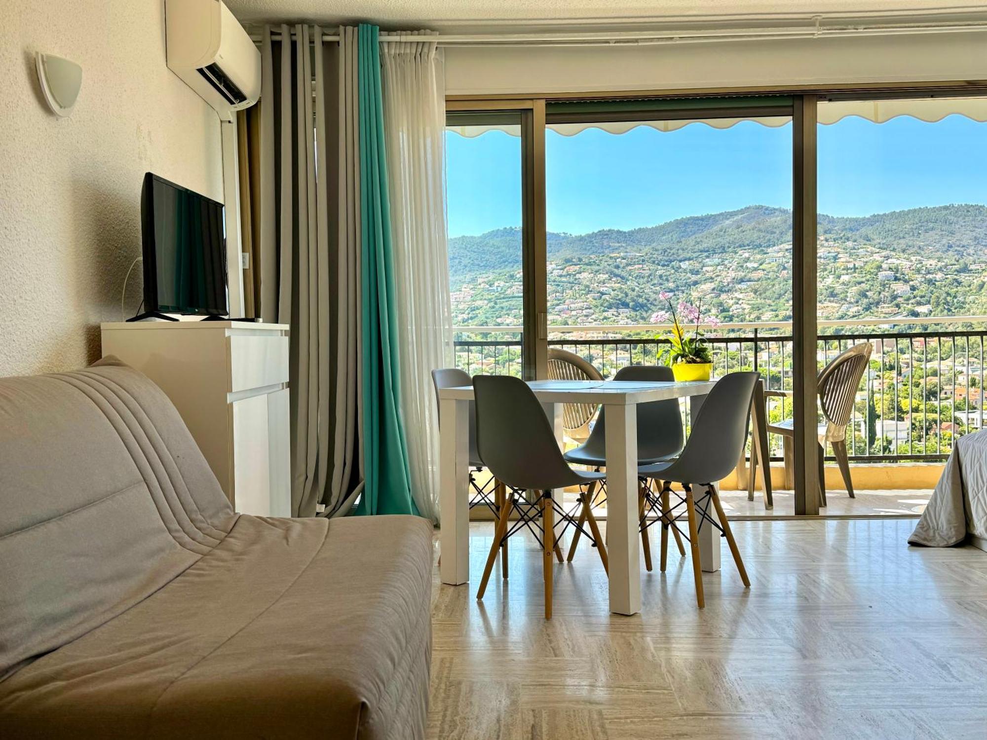 My Resid Appart Cannes Vue Marina Et Vue Montagne Mandelieu Exterior foto